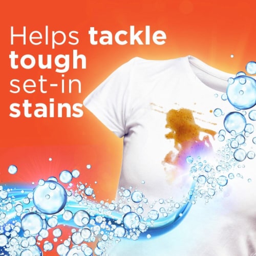 Tide PODS Ultra Oxi Liquid Laundry Detergent Soap Pacs Perspective: top