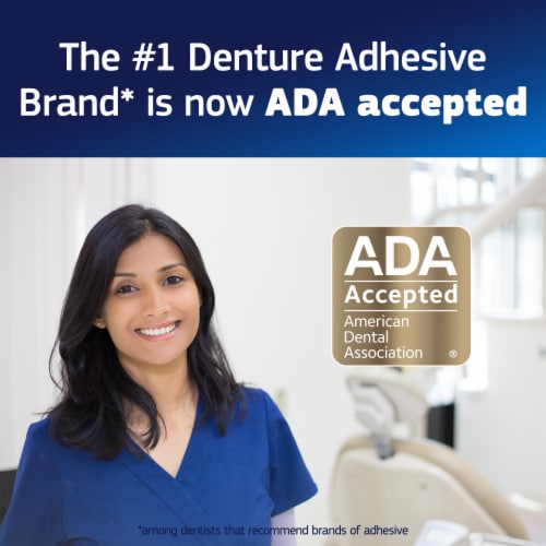Fixodent Ultra Max Hold Secure Denture Adhesive Perspective: top