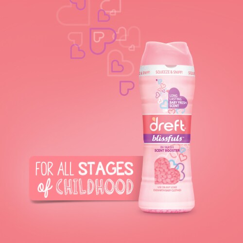Dreft® Blissfuls™ Baby Fresh Scent Booster Beads Perspective: top