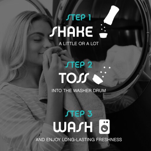 Downy Unstopables Fresh Scent In-Wash Scent Booster Beads Perspective: top