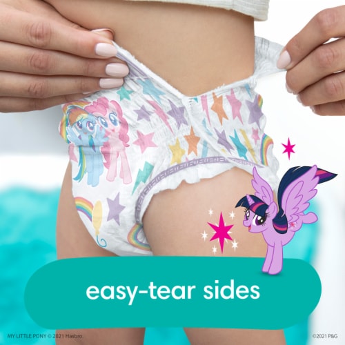 Pampers Easy Ups Training Pants Girls 2T-3T (16-34 lbs), 74 count - Kroger