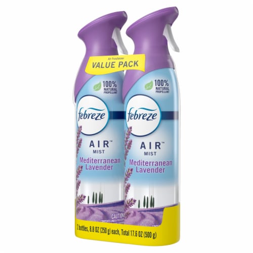 Febreze Mediterranean Lavender Odor Fighting Air Freshener Perspective: top