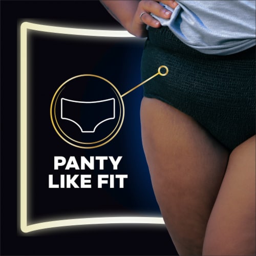 Always ZZZ Disposable Period Underwear Overnight Absorbency Size L/XL Perspective: top
