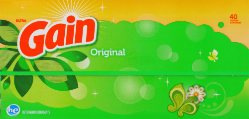 Gain Ultra Original Liquid Laundry Detergent Perspective: top