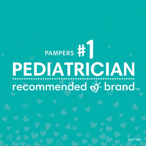 Pampers Baby-Dry Size 2 Diapers Perspective: top