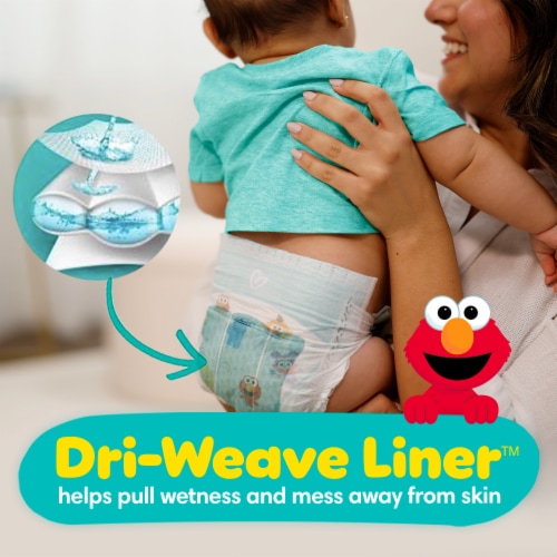 Pampers Baby Dry Baby Diapers Size 4 Perspective: top