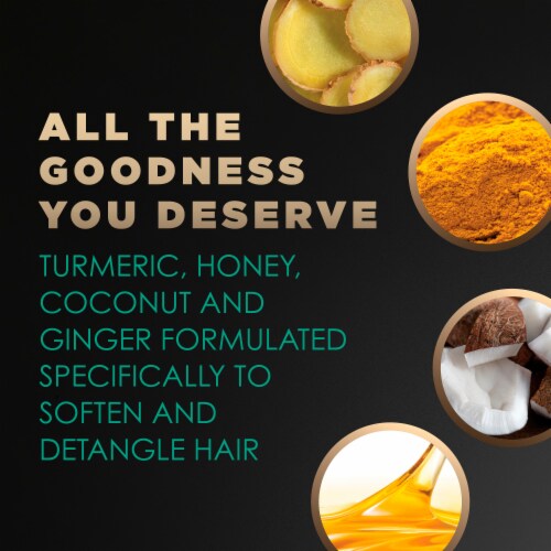 My Black is Beautiful with Coconut Oil Honey & Turmeric Moisture Luxe Detangling Spray Perspective: top