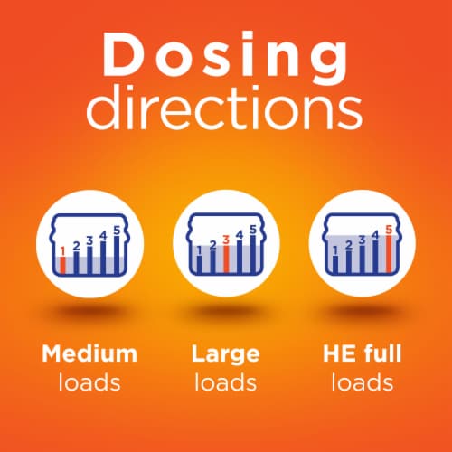 Tide With Downy April Fresh Liquid Laundry Detergent Perspective: top