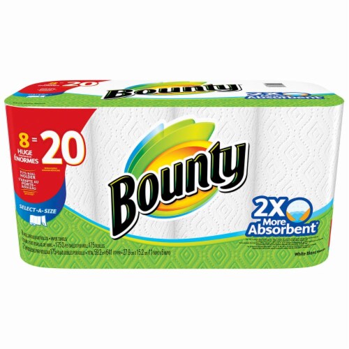 Bounty Select-A-Size Huge Roll Paper Towels Perspective: top