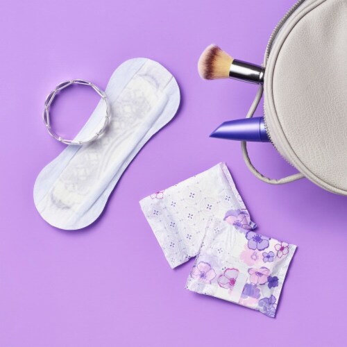 Always Discreet Incontinence Very Light Regular Length Liners Perspective: top