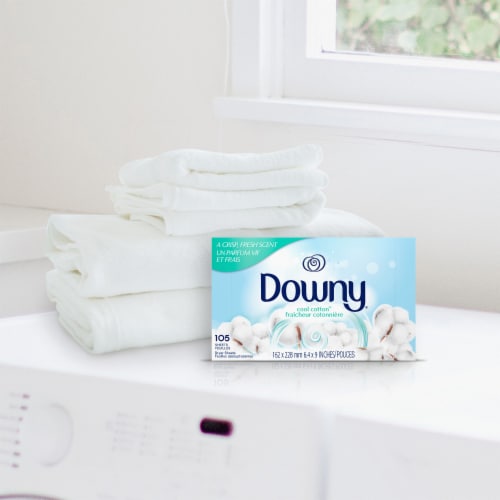 Downy Cool Cotton Fabric Softener Perspective: top
