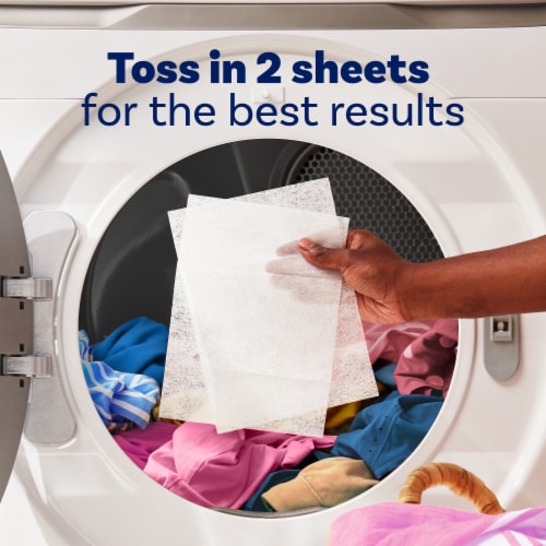 Downy April Fresh Dryer Sheets Perspective: top