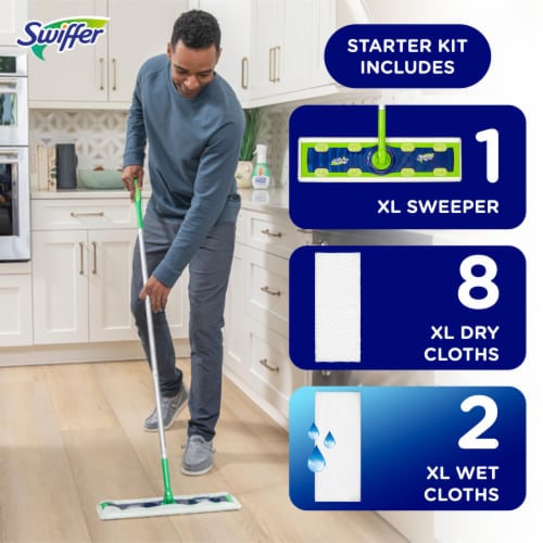 Swiffer Sweeper Dry + Wet XL Sweeping Kit, 1 ct - City Market