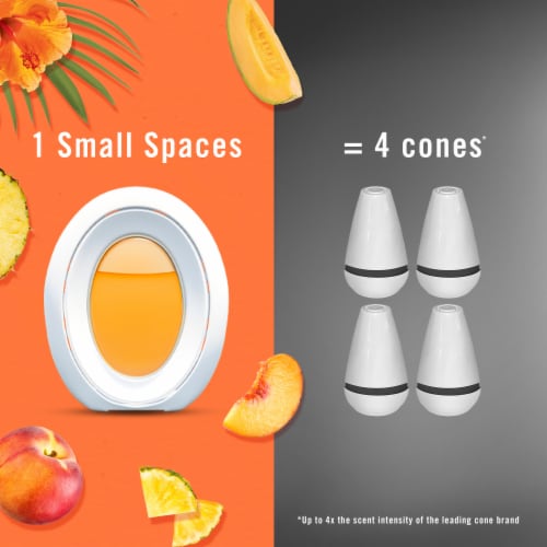 Febreze Odor-Fighting Hawaiian Aloha Scent Small Spaces Air Freshener Perspective: top