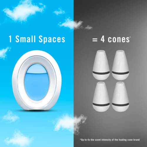 Febreze Linen & Sky Small Spaces Air Freshener Perspective: top