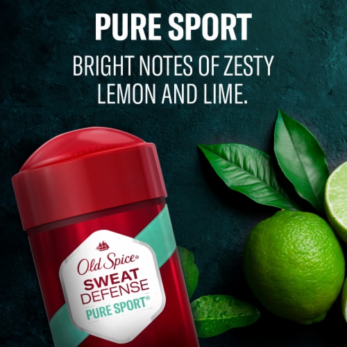 Old Spice Sweat Defense for Men Antiperspirant Deodorant Invisible Solid Sport Plus Scent 1-Pack Perspective: top