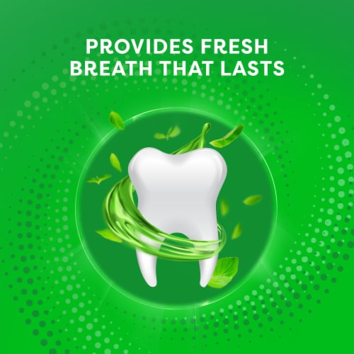 Crest Fresh Mint Scope Outlast Mouthwash Perspective: top