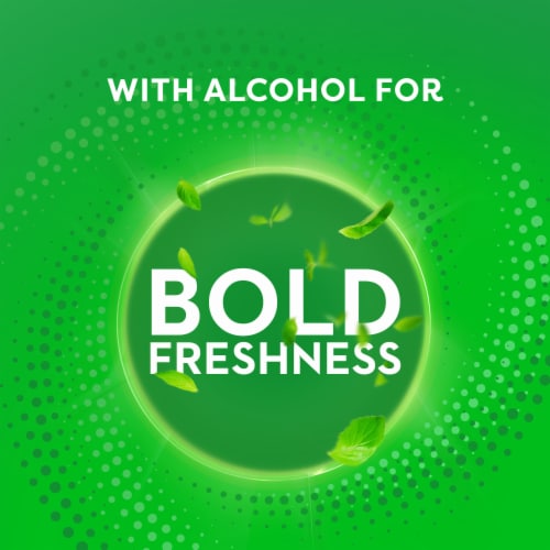 Crest Fresh Mint Scope Outlast Mouthwash Perspective: top