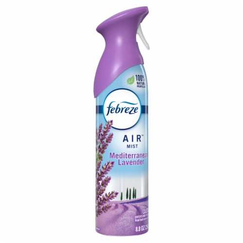 Febreze Mediterranean Lavender Odor-Fighting Air Freshener Perspective: top