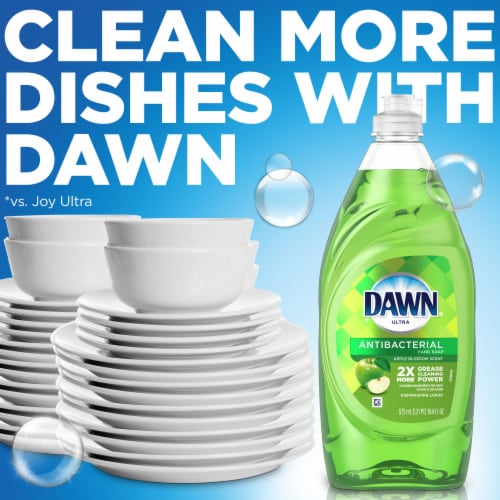 Dawn Ultra Antibacterial Dishwashing Liquid Dish Soap Perspective: top