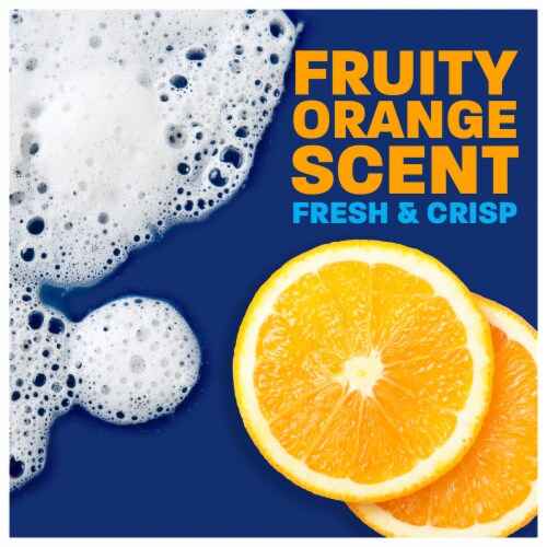 Dawn® Ultra Antibacterial Orange Scent Dishwashing Liquid Perspective: top