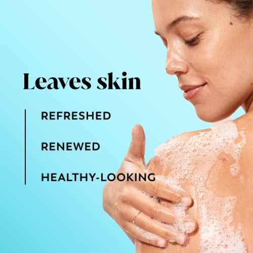 Olay Fresh Outlast Notes Of Birch Water & Lavender Body Wash Perspective: top