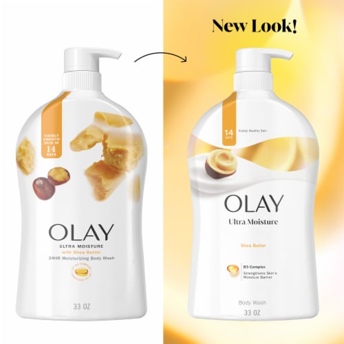 Olay Ultra Moisture Body Wash with Shea Butter Perspective: top