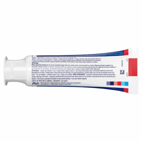 Crest Pro-Health Advanced Extra White Toothpaste Perspective: top