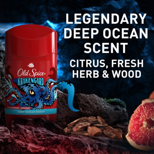 Old Spice Wild Collection Krakengard Invisible Solid Anti-Perspirant Deodorant Perspective: top