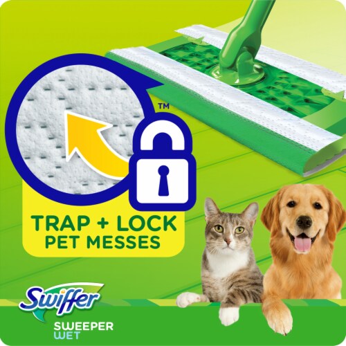 Swiffer Sweeper Wet Febreze Lavender Vanilla & Comfort Scent Refill Cloths Perspective: top