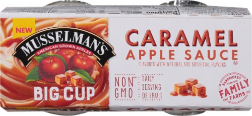 Musselman's® Caramel Apple Sauce Perspective: top
