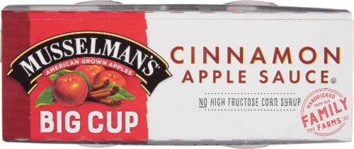 Musselman's® Big Cup Cinnamon Applesauce Perspective: top