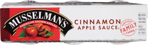 Musselman's® Cinnamon Applesauce Cups Perspective: top