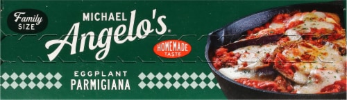 Michael Angelo's® Eggplant Parmigiana Family Size Frozen Meal Perspective: top