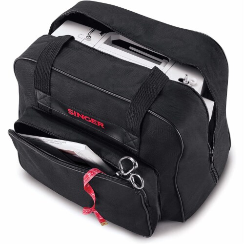 Singer Sewing Machine Soft Carrying Case-Black, 18 X13 X10 Perspective: top