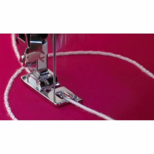 Singer 250026006 Narrow Rolled Hem Foot Perspective: top