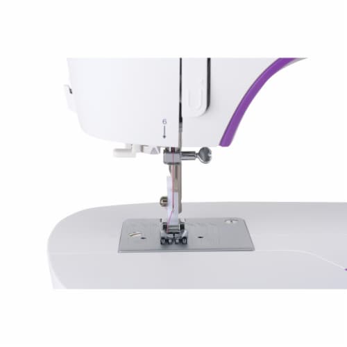Singer M3500 Sewing Machine with 110 Stitch Applications and Accessories, White Perspective: top