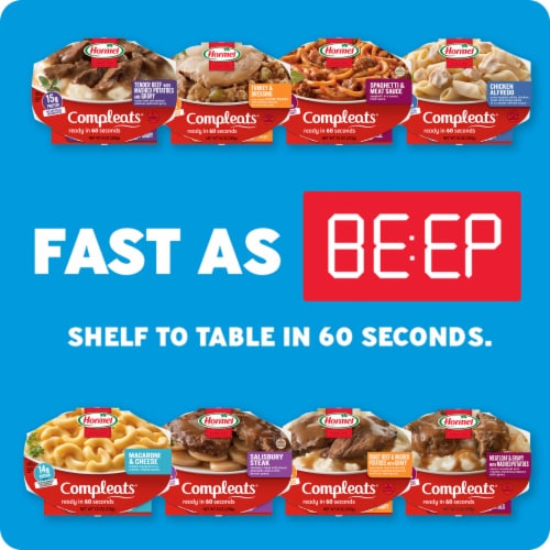 Hormel® Compleats® Chili with Beans Microwave Meal Perspective: top