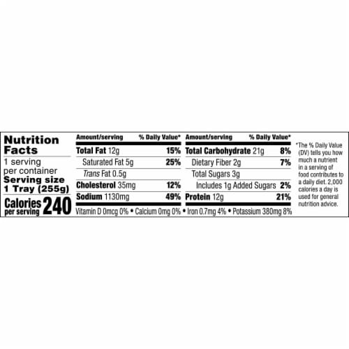 Dinty Moore® Beef Stew Microwave Meal Perspective: top