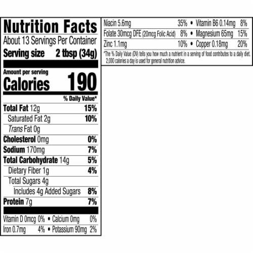 Skippy® Reduced Fat Creamy Peanut Butter Spread Perspective: top