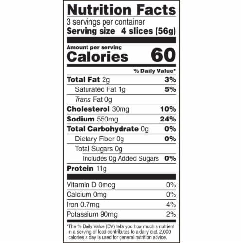 Hormel® Natural Choice® Roast Beef Deli Meat Perspective: top