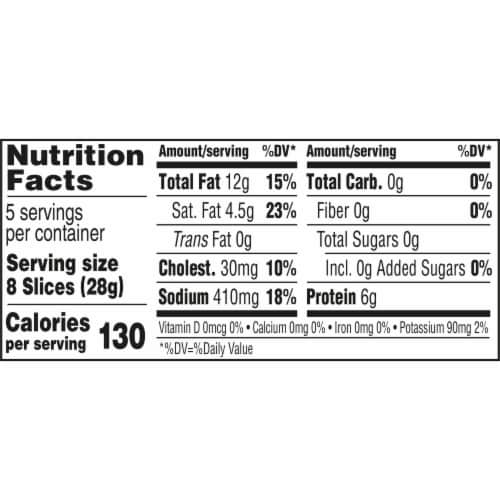 Hormel® Sliced Chorizo Perspective: top