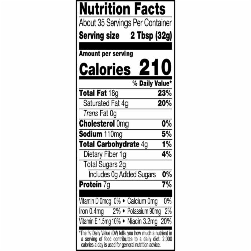 Skippy® No Sugar Added Creamy Peanut Butter Spread Perspective: top