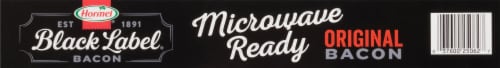 Hormel® Black Label® Microwave Ready Original Bacon Perspective: top