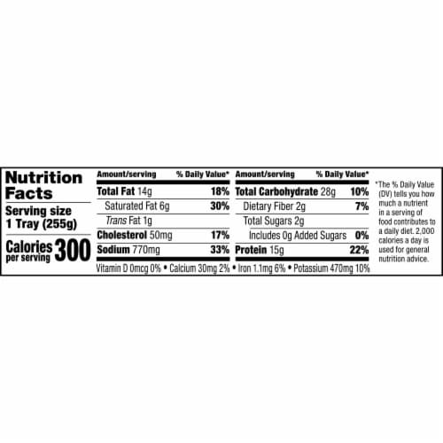 Hormel® Compleats® Meatloaf & Gravy with Mashed Potatoes Microwave Meal Perspective: top