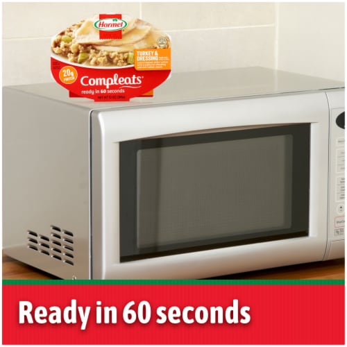 Hormel® Compleats® Turkey & Dressing Microwave Meal Perspective: top