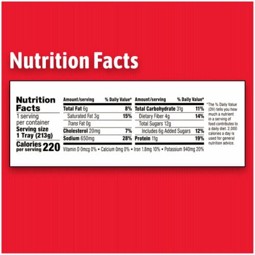 Hormel® Compleats Spaghetti & Meat Sauce Perspective: top