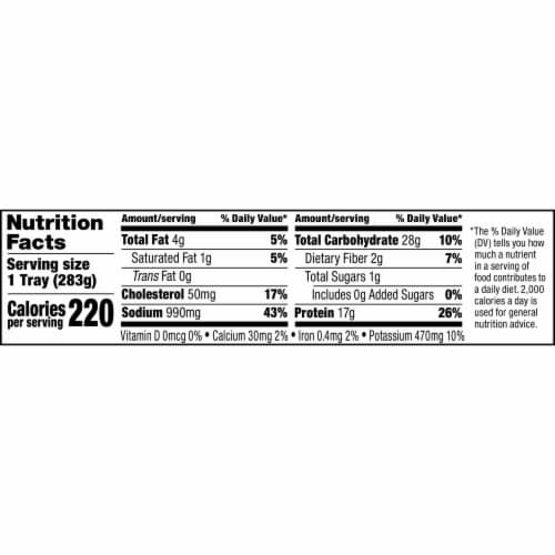 Hormel® Compleats® Chicken Breast & Gravy with Mashed Potatoes Microwave Meal Perspective: top