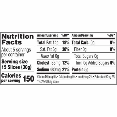 Hormel® Natural Choice® Uncured Pepperoni Perspective: top