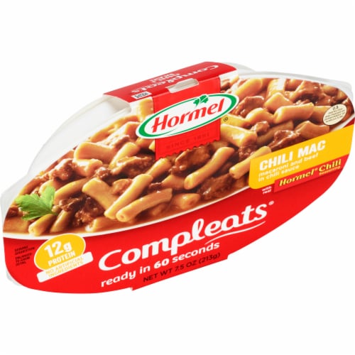 Hormel® Compleats® Chili Mac Microwave Tray Perspective: top